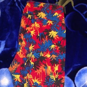 TC palm tree Lularoe leggings